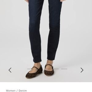 PAIGE Dark Blue Skinny Jeans